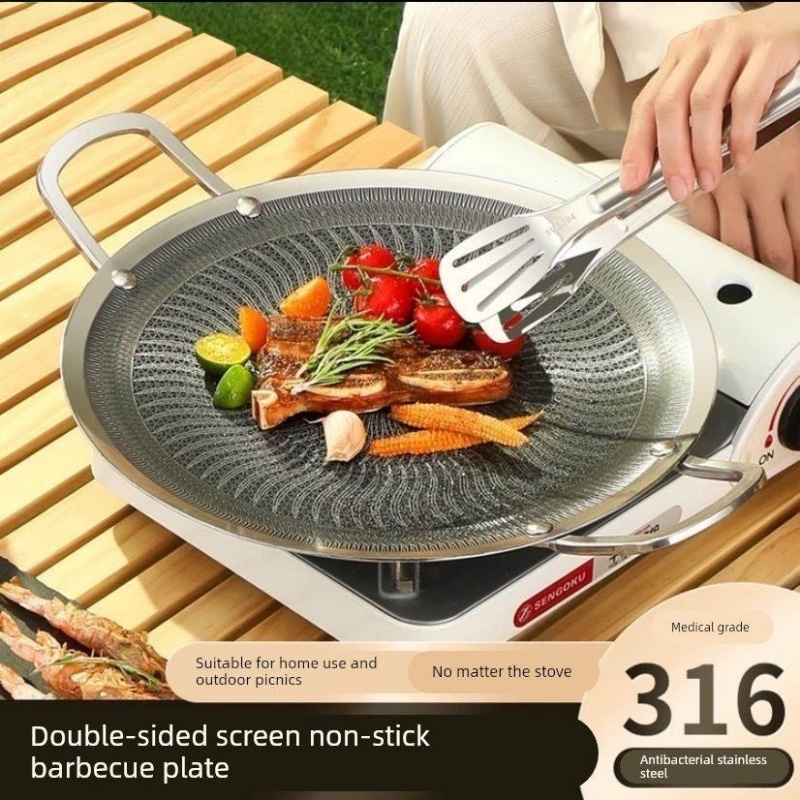 Camping Hiking Cooking - 316 Paslanmaz Çelik Çok Fonksiyonlu Pişirme