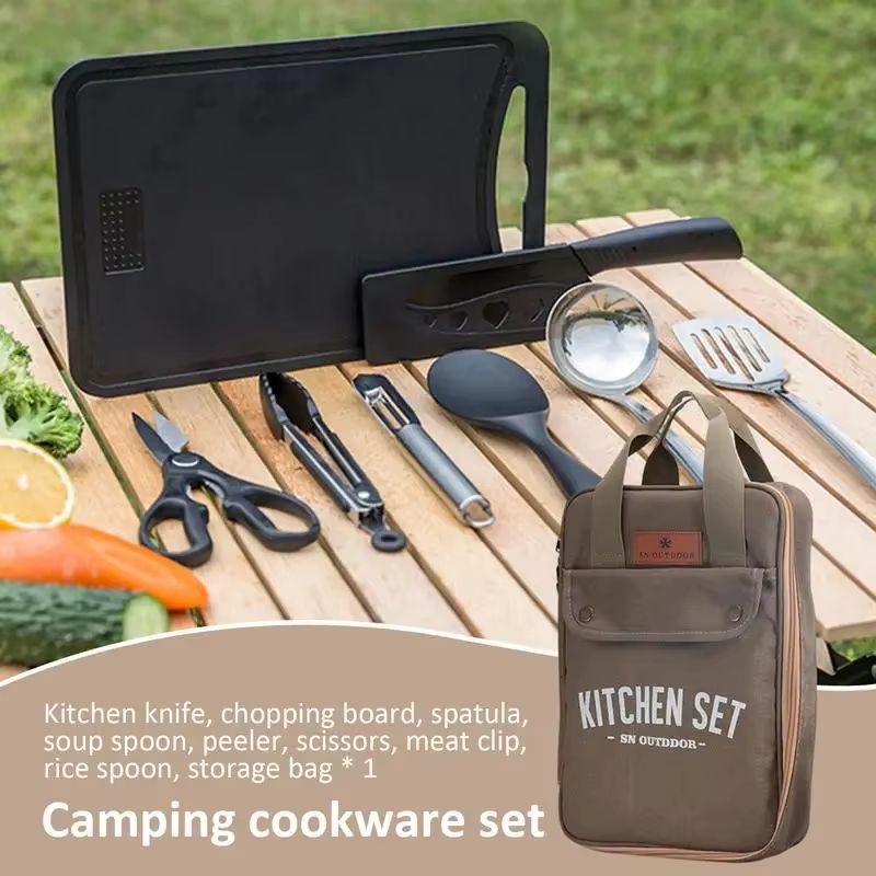 8 adet Kamp Mutfak Tencere Set - Quality Camping Cooking Set incelemesi ve fiyatı