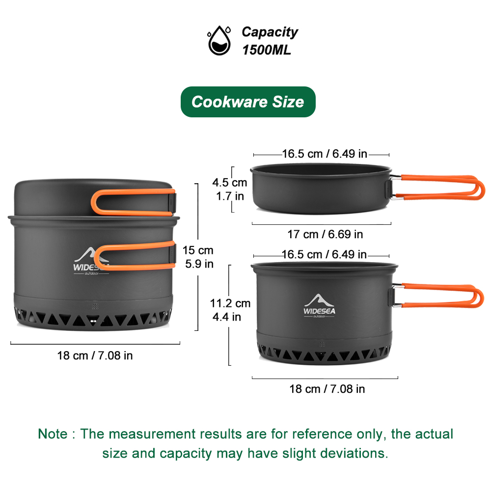Kamp için Kullanılan Sofra Tak - Quality Camping Cooking Set incelemesi ve fiyatı