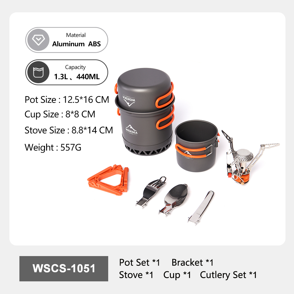 Widesea Taşınabilir Kamp Tence - Quality Camping Cooking Set incelemesi ve fiyatı