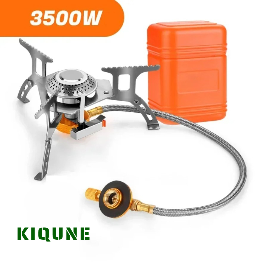 Kamp gaz sobası Taşınabilir Ka - Quality Camping Cooking Set incelemesi ve fiyatı