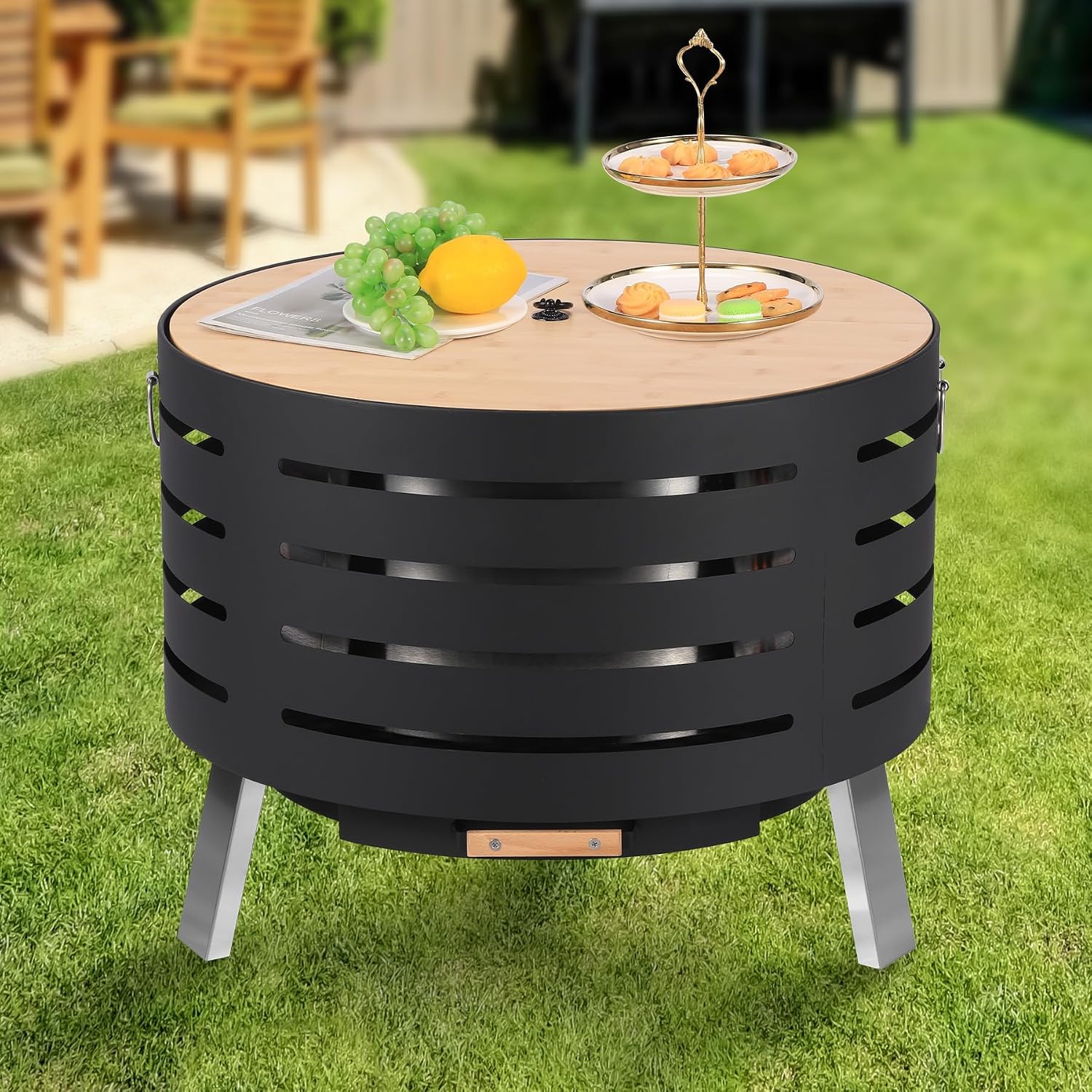 Garvee 26 inçlik, Duman Çıkarm - Camping Cooking Table incelemesi ve fiyatı
