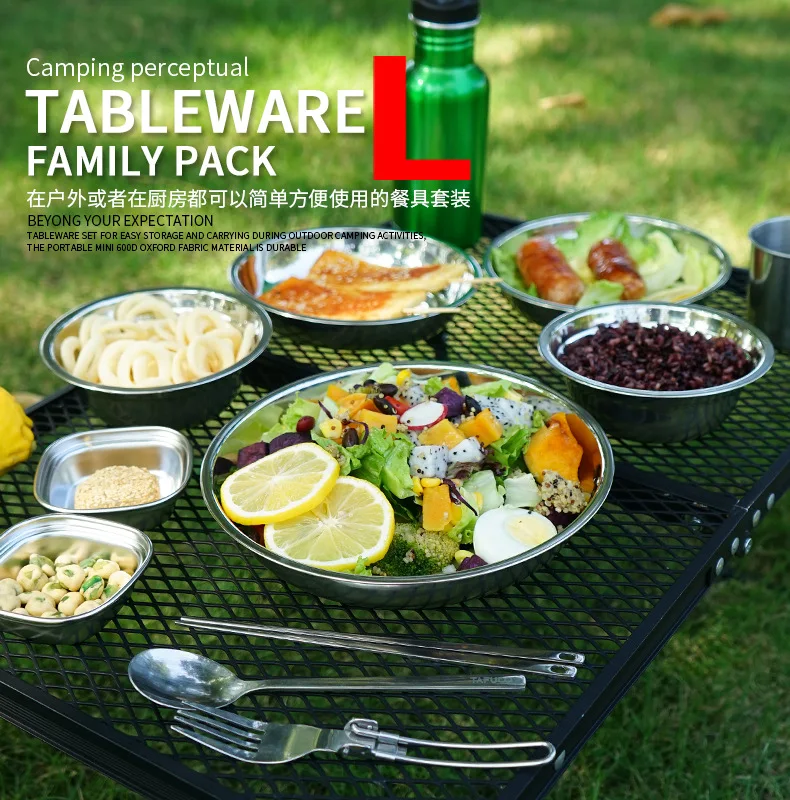 Yeni Kamp Yemek Seti, 22 Parça - Camping Cooking Dining Set incelemesi ve fiyatı