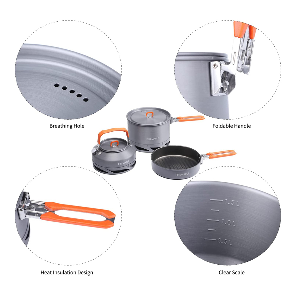 Fire Maple Kamp Tencere Yürüyü - Quality Camping Cooking Set incelemesi ve fiyatı